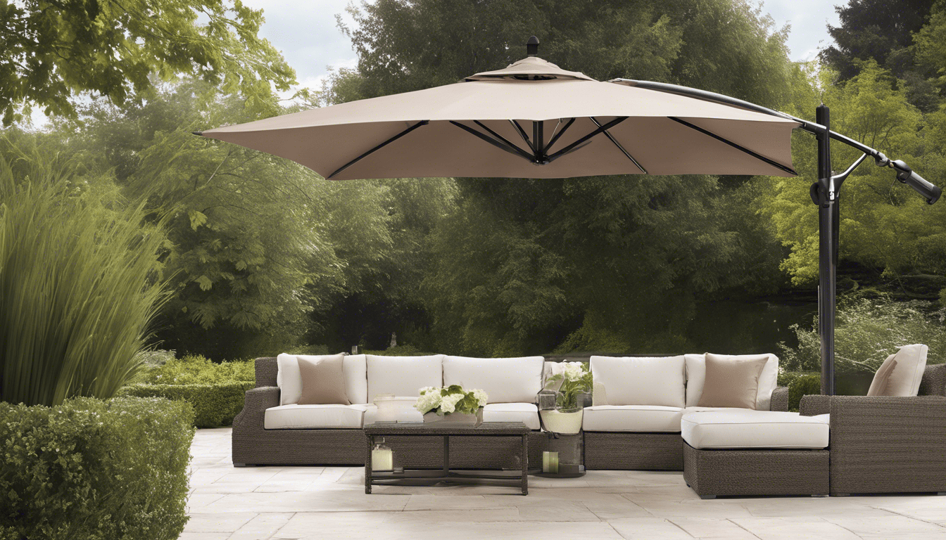 Parasol terrasse professionnel : le choix idéal pour vos espaces extérieurs