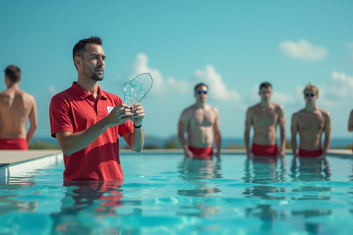 verre piscine