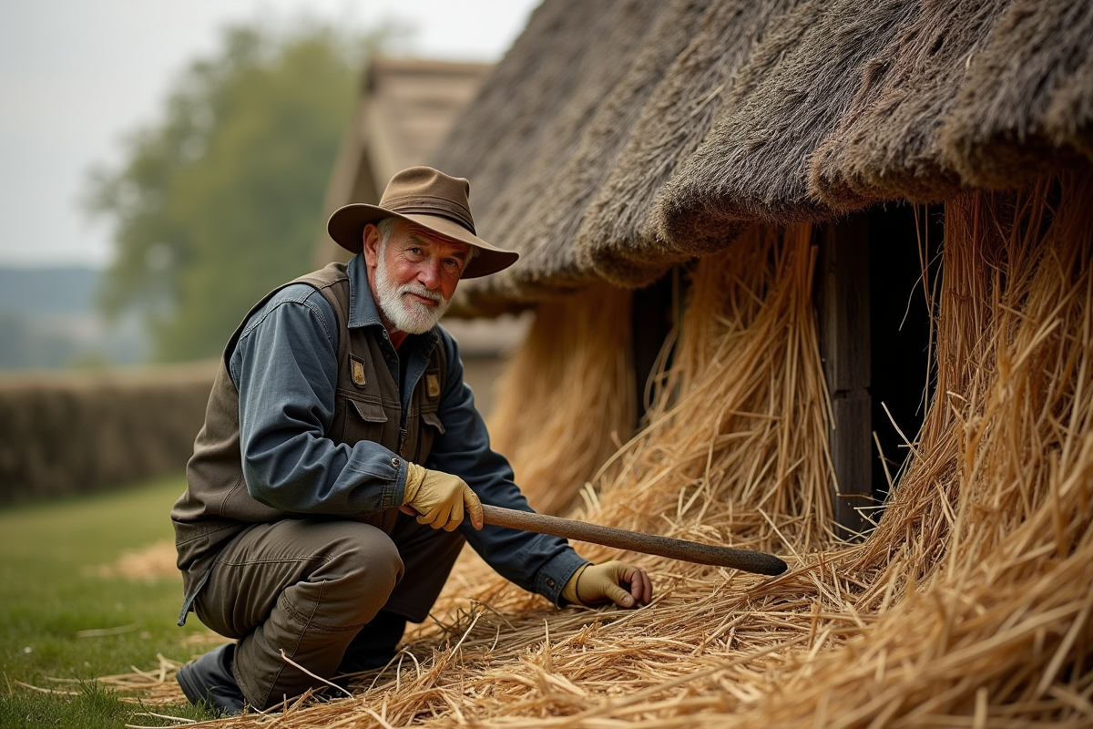 Les maîtres-tailleurs de chaume : artisans d’exception