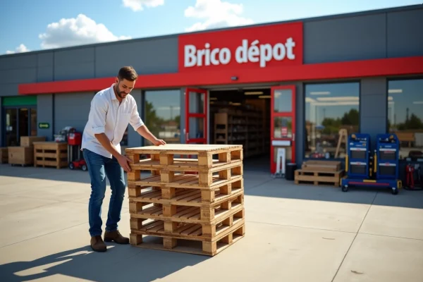 Obtenir une palette en bois gratuite chez Brico Dépôt : mode d’emploi