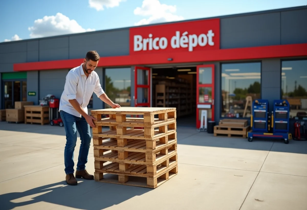 Obtenir une palette en bois gratuite chez Brico Dépôt : mode d’emploi